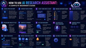 How to Use AI Research Assistant: A Complete Beginner’s Guide